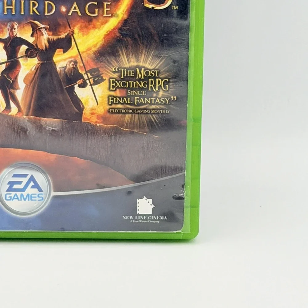 The Lord Of The Rings The Third Age Microsoft Xbox EA RPG Video Game T NTSC-U/C